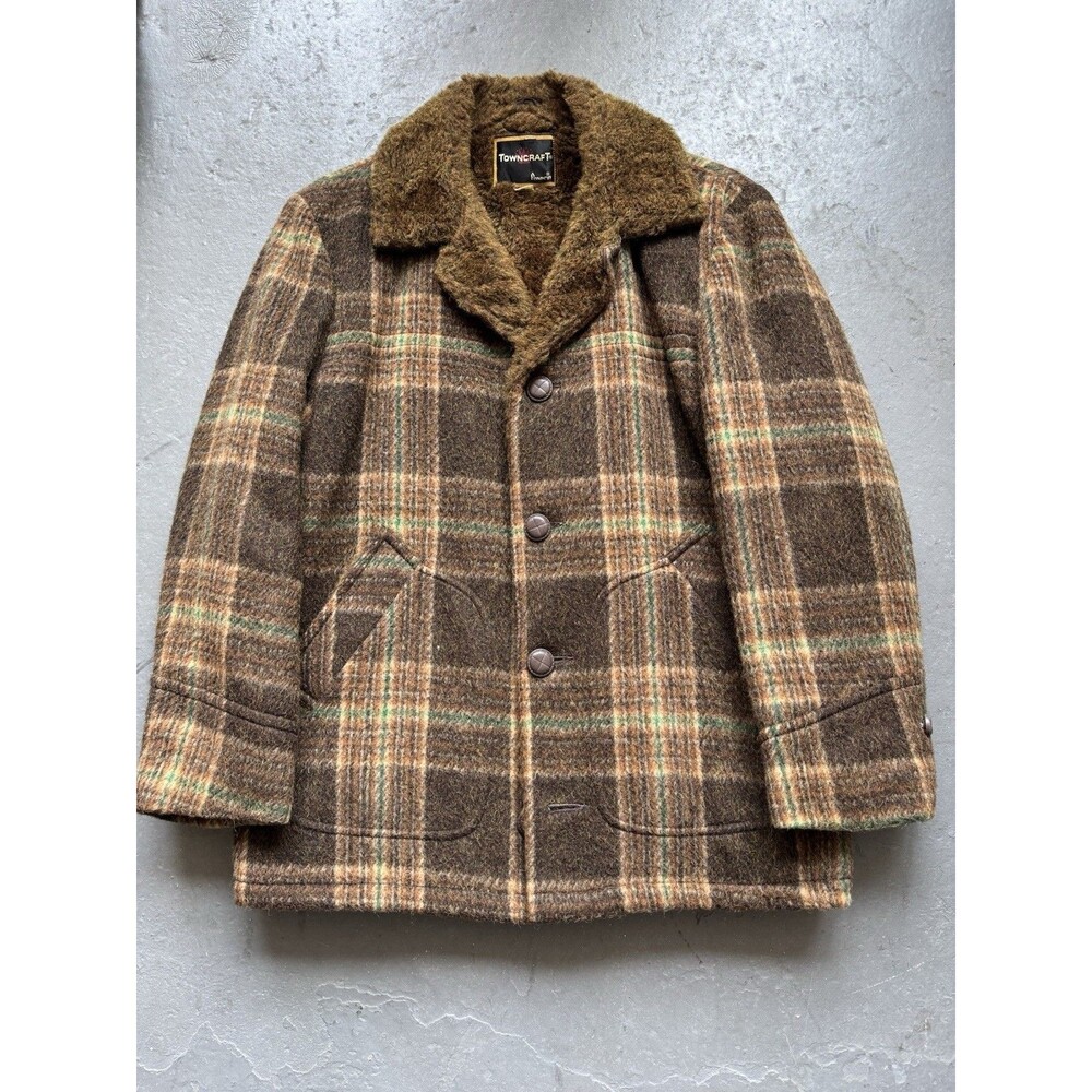 Vintage 60s Penney’s Towncraft Faux Fur Coat